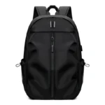 14 inch large capacity unisex casual backpack with pendant banner 1