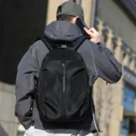 14 inch large capacity unisex casual backpack with pendant banner 6