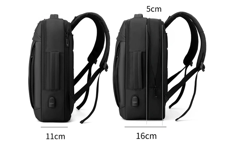 17 inch waterproof business laptop backpack feature 3