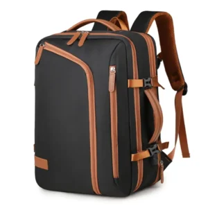 business casual backpack with usb port and anti theft zippers banner banner 1