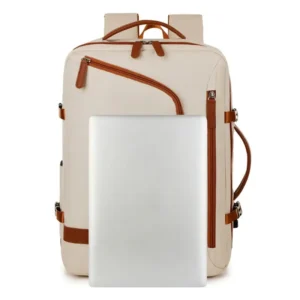 business casual backpack with usb port and anti theft zippers banner banner 2