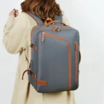 business casual backpack with usb port and anti theft zippers banner banner 5