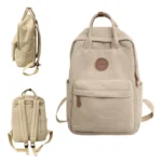 corduroy velvet backpack for students banner 9