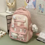 cute cartoon puppy backpack with transparent window banner 1