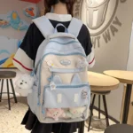 cute cartoon puppy backpack with transparent window banner 5