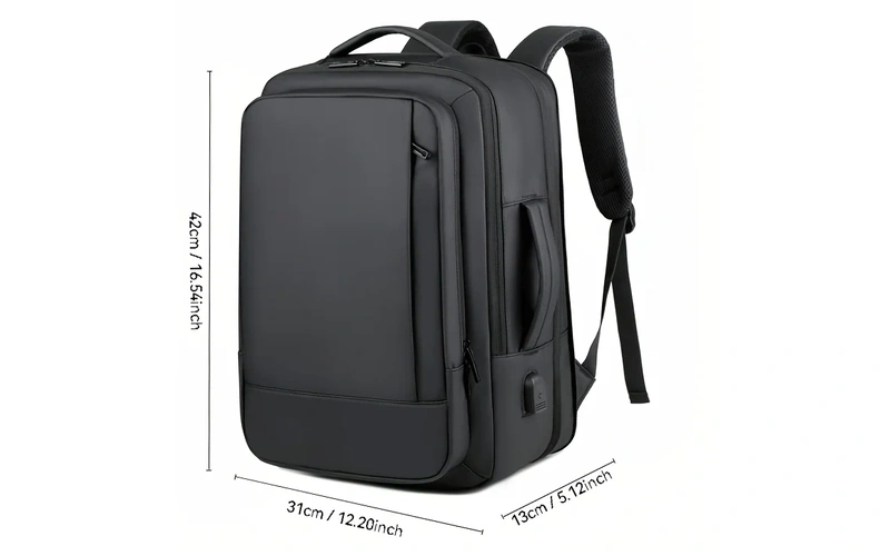 high capacity double strap backpack feature 2
