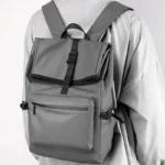 large capacity business backpack with multi functional banner 3