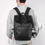 large capacity business backpack with multi functional banner 8
