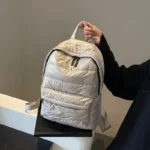 large capacity winter puffer school backpack banner banner 10