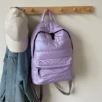 large capacity winter puffer school backpack banner banner 11