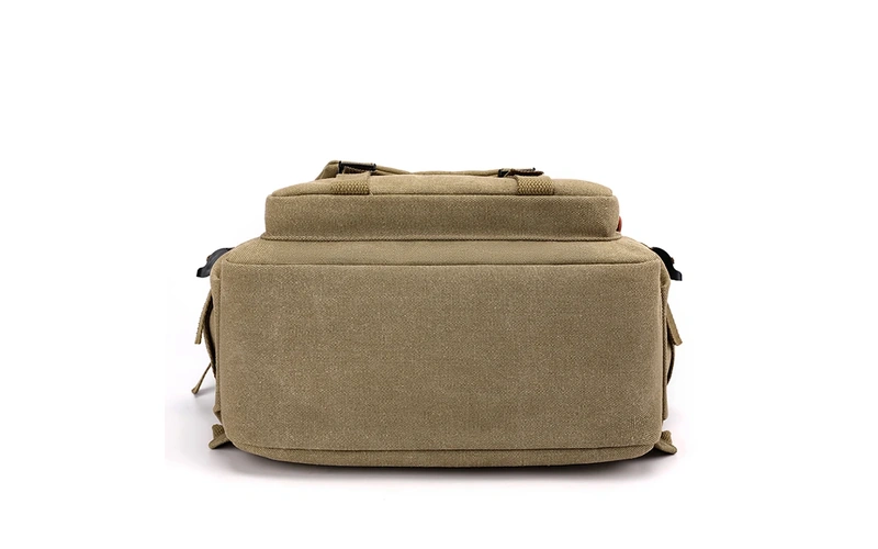lightweight canvas travel backpack feature 4