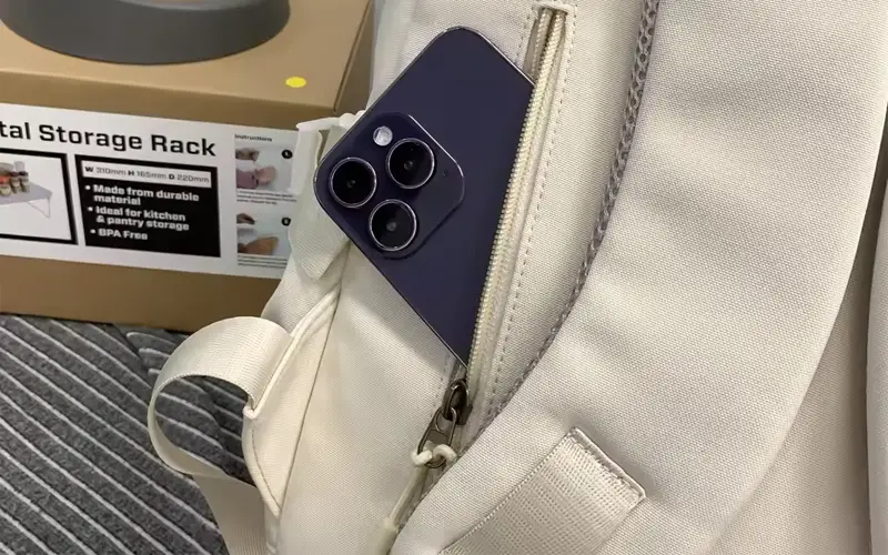 multi layer large capacity preppy couple travel backpack feature 2