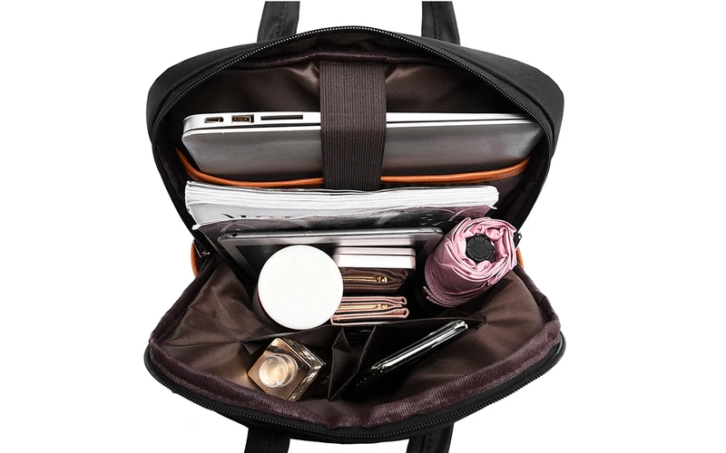 multi purpose laptop backpack with adjustable straps feature 3