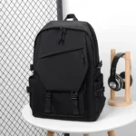 simple solid color travel backpack banner 1