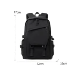 simple solid color travel backpack banner 2