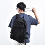 simple solid color travel backpack banner 6