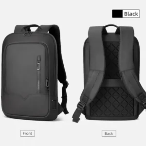 slim 15.6 inch waterproof laptop backpack with usb port banner 2