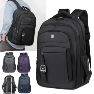 travel laptop backpack for commuting and hiking banner 1