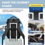unisex large capacity laptop travel backpack banner 3