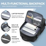 unisex large capacity laptop travel backpack banner 4