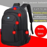 unisex oxford double shoulder backpack banner 7