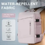 women nylon backpack for travel cabin baggage banner banner 3