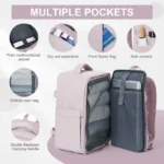 women nylon backpack for travel cabin baggage banner banner 5